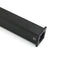 Matt Black Stainless Steel Square Tall Basin Mixer Sink Tap High Vanity Spout
