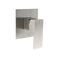 Nickel Brushed Square Lead Free Shower Hot Cold Mixer Ceramic Cartridge Spindle