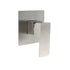 Nickel Brushed Square Lead Free Shower Hot Cold Mixer Ceramic Cartridge Spindle