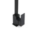 Matt Black Square Gooseneck 360 Swivel Laundry Sink Kitchen Mixer Faucet Tapware