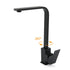 Matt Black Square Gooseneck 360 Swivel Laundry Sink Kitchen Mixer Faucet Tapware