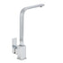 WELS Chrome Square Gooseneck Spout Swivel Laundry Sink Kitchen Mixer Faucet Tap