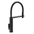 Matt Black Swivel Kitchen Sink Basin Mixer Swivel Faucet Tapware Pull Out Spout