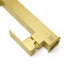 Brushed Gold Tall Kitchen Sink Basin Mixer Swivel Faucet Tap Pull Out Spout Head