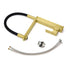 Brushed Gold Tall Kitchen Sink Basin Mixer Swivel Faucet Tap Pull Out Spout Head