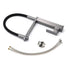Gun Metal Tall Kitchen Sink Basin Mixer Swivel Faucet Tap Pull Out Spout Head