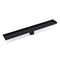 WaterMark Matt Black 900mm Tile Insert Shower Grate Floor Drain 50mm Flow Waste