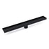 Matt Black 600mm Tile Insert Linear Shower Grate Floor Drain 50mm Waste Outlet