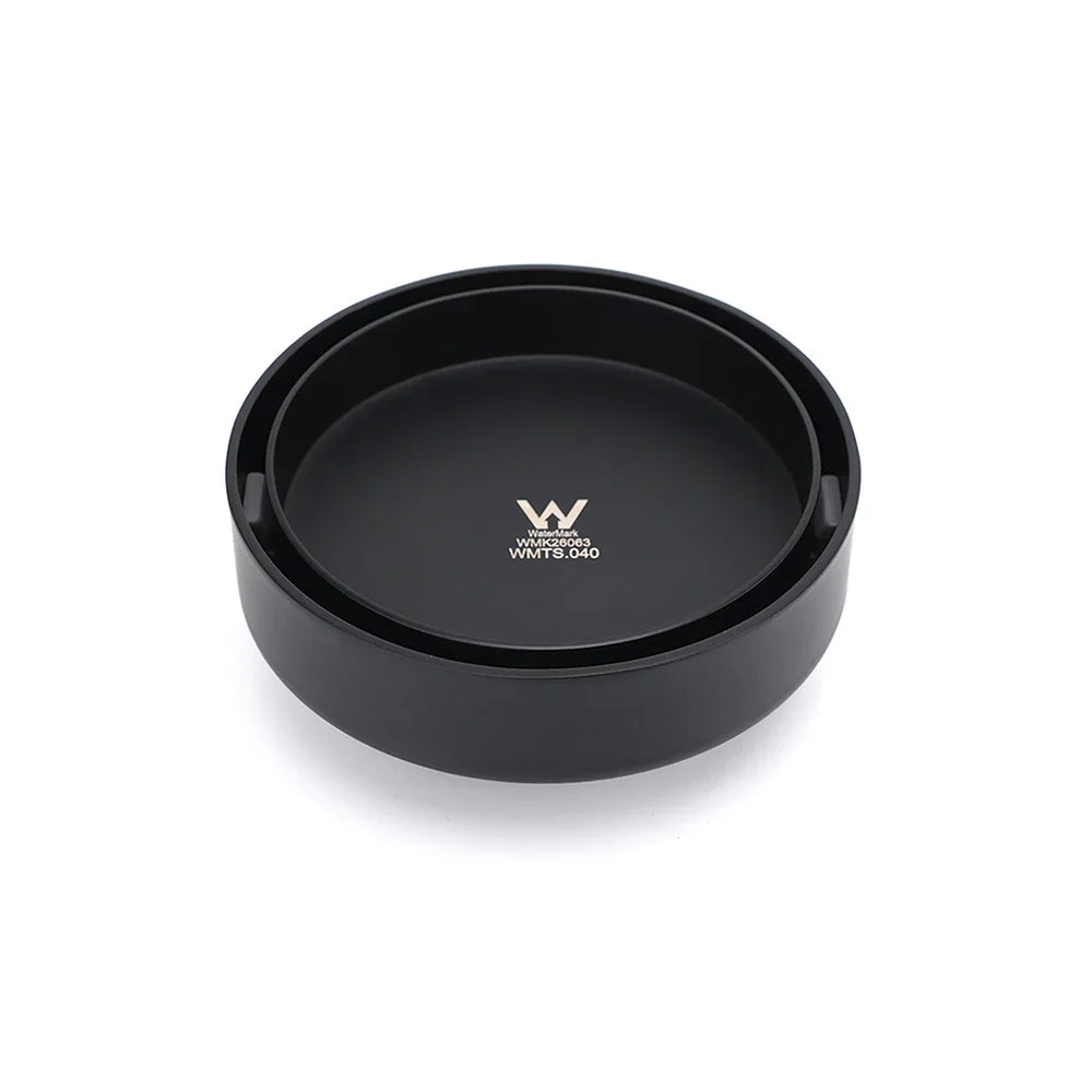 Watermark Matt Black Round 100mm Tile Insert Floor Drain Shower Grate 50mm Waste