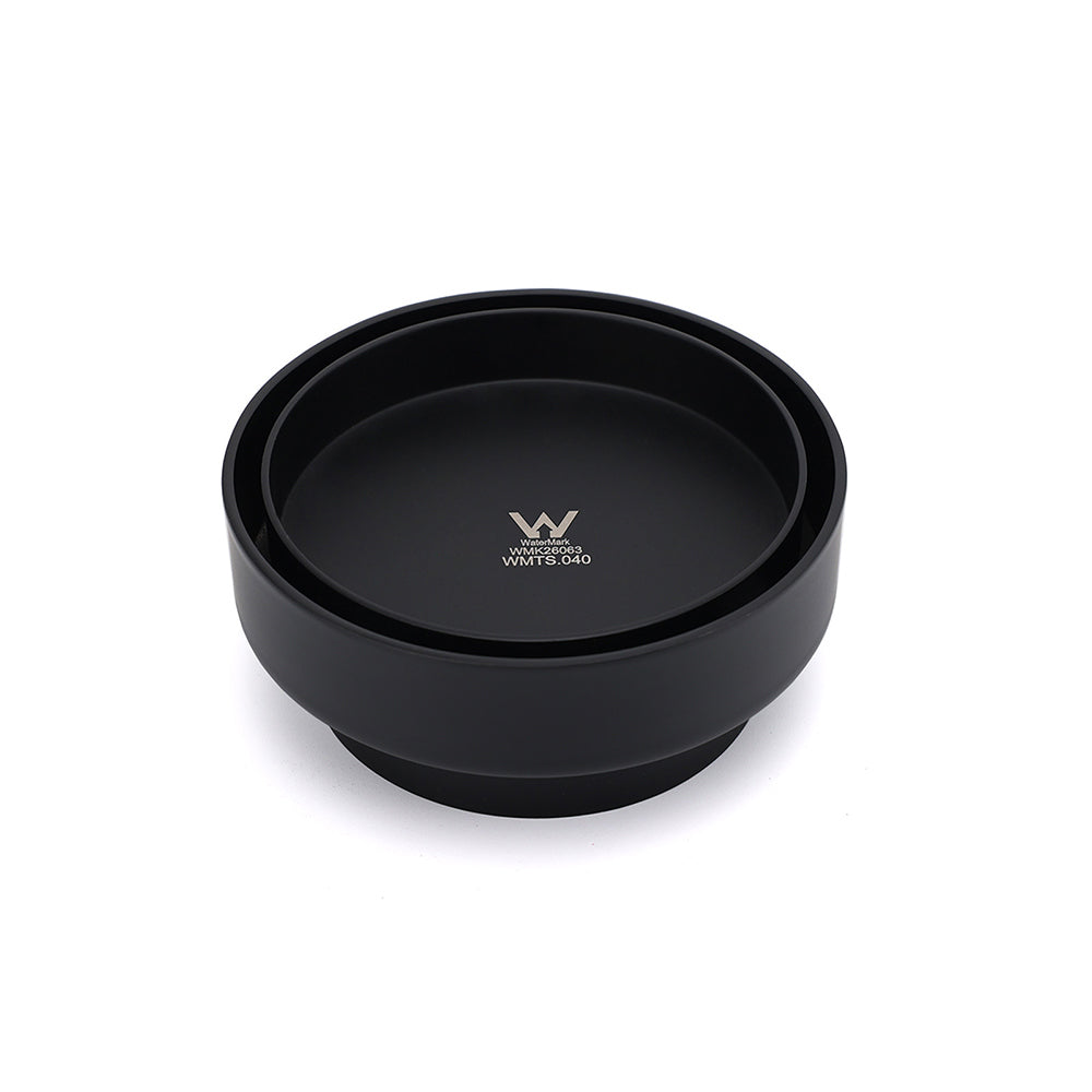 Matt Black Round 100mm Tile Insert Floor Drain Shower Grate 75mm Waste Outlet