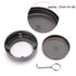 Gun Metal Round 100mm Diameter Tile Insert Floor Drain Shower Grate 75mm Outlet