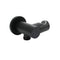 Matt Black Brass Hand Shower Bracket Swivel Holder Wall Elbow Connector Water Inlet Kit