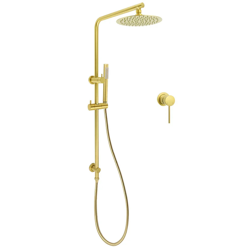 WELS Brushed Gold Shower Set 8