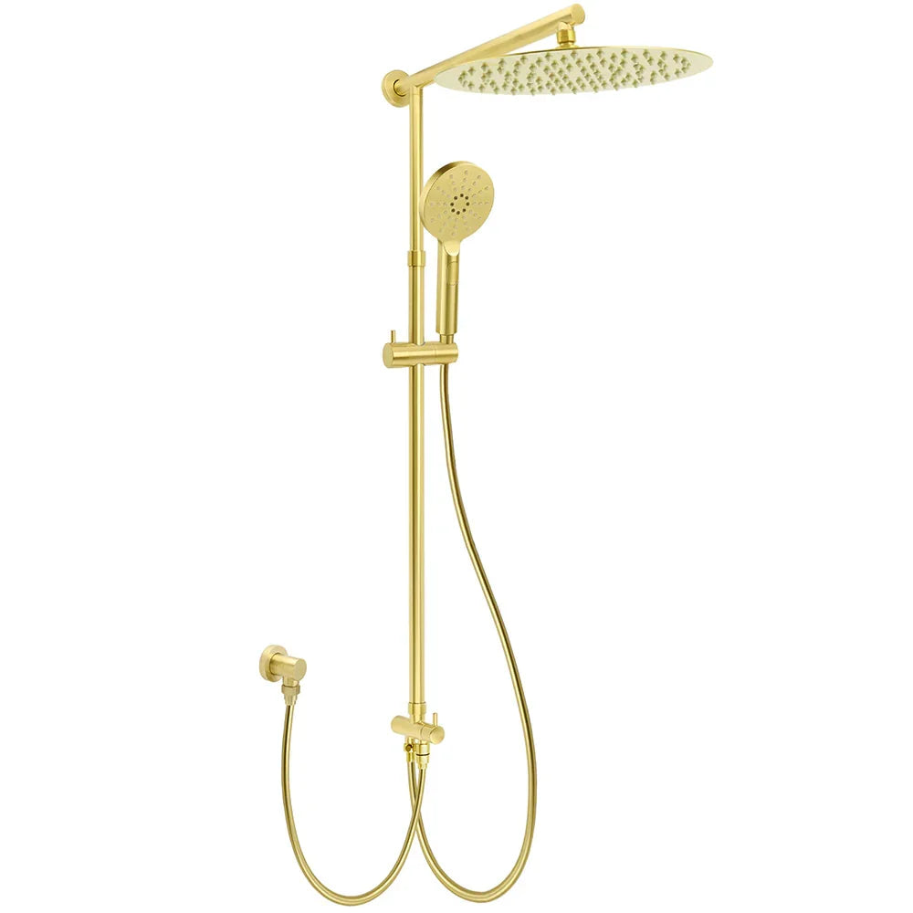 WELS Brushed Gold Large Round Shower 12