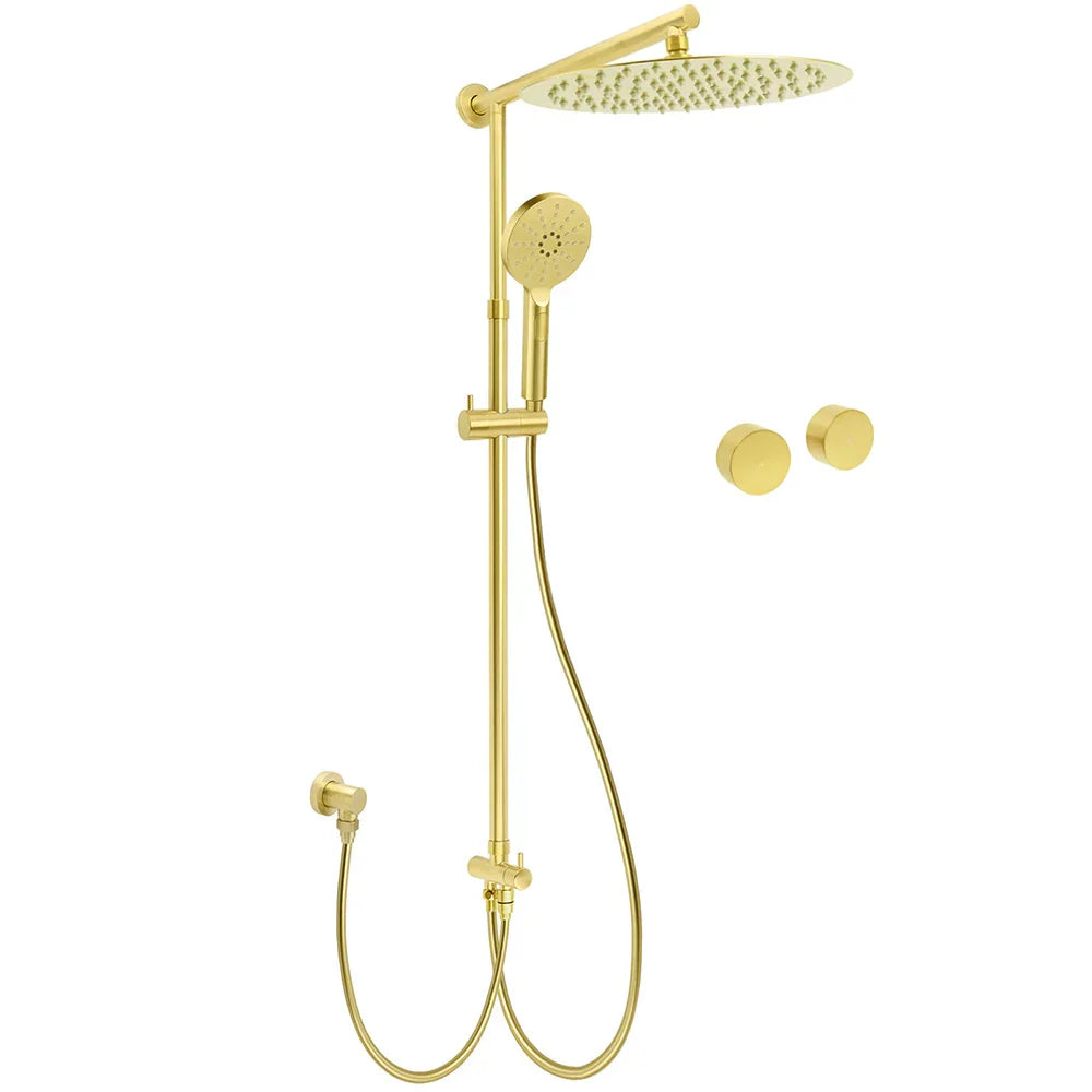 WELS Brushed Gold Rain Shower 12