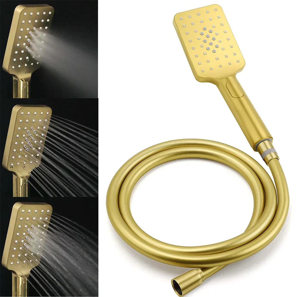 WELS Brushed Gold Square 8
