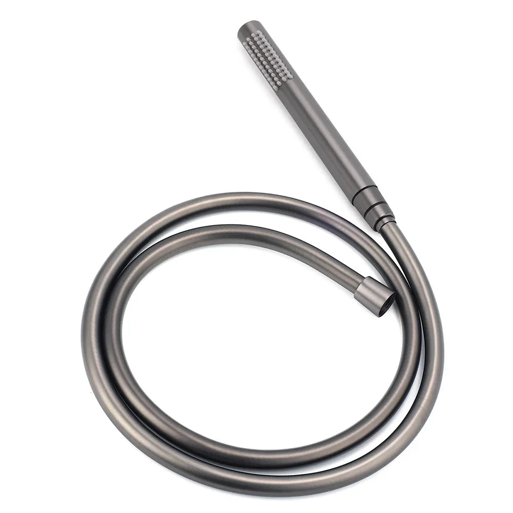 WELS Gun Metal Dual Round Shower Head 10