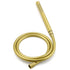 WELS Brushed Gold Rain Shower 12" Head Ergonomic Handheld Rose Sliding Rail Round Taps Set