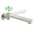 Brushed Nickel Round Basin Wall Mounted Faucet Outlet 180 Swivel Vanity Bathtub Spout