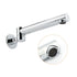 Watermark Chrome Round Basin Wall Mount Faucet Outlet 180° Swivel Brass Bath Tub Spout