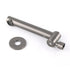 Gun Metal Round Wall Mounted 180 Swivel Bathtub Faucet Water Outlet Vanity Spout
