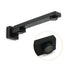 Matte Black Square Bathtub Faucet 180° Swivel Water Spout Outlet Basin Watermark