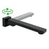 Matte Black Square Bathtub Faucet 180° Swivel Water Spout Outlet Basin Watermark