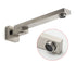 Brushed Nickel Square Stainless Steel Swivel Spout Bathtub Bubble Faucet Outlet
