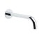 Polisehd Chrome Round 250mm Long Water Filler Spout Bath Tub Wall Mounted Outlet