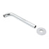 Polisehd Chrome Round 250mm Long Water Filler Spout Bath Tub Wall Mounted Outlet
