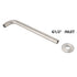 Brushed Nickel 300mm Extra Long Wall Mounted Extention Bathtub Filler Spout Set
