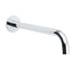 300mm Extra Long Wall Mounted Chrome Round Extention Bathtub Filler Spout Outlet