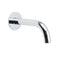 Polisehd Chrome Round Curve Faucet Water Outlet Swivel Bath Tub Filler Spout Set