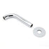 Polisehd Chrome Round Curve Faucet Water Outlet Swivel Bath Tub Filler Spout Set