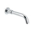 Round Chrome Curve Swivel Basin Faucet Bubble Water Outlet Swivel Bathtub Spout
