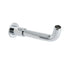Round Chrome Curve Swivel Basin Faucet Bubble Water Outlet Swivel Bathtub Spout