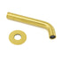 Brushed Gold Round Curve Bathtub Spout Stainless Steel Faucet Water Outlet Tap