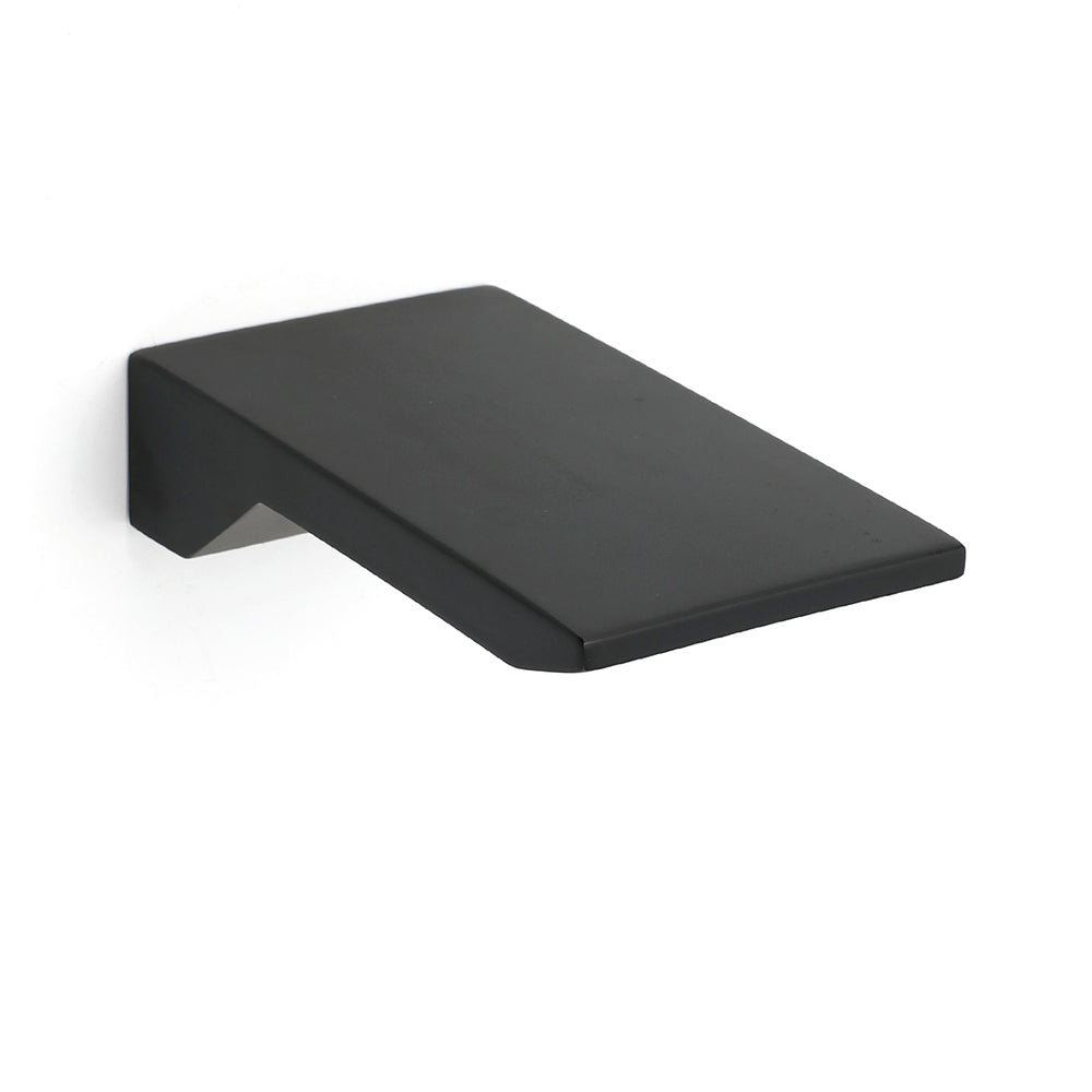 Bathroom Matt Black Square Bathtub Waterfall Filler Outlet 1/2