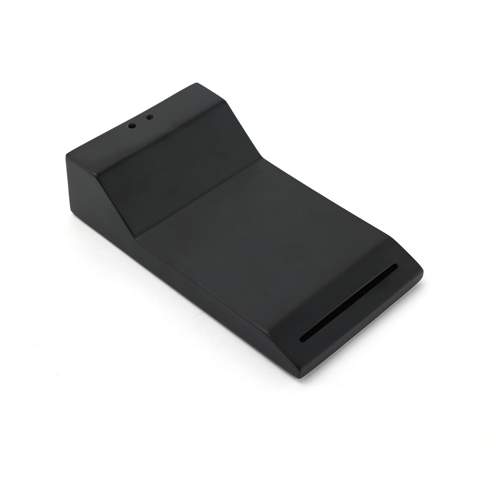 Bathroom Matt Black Square Bathtub Waterfall Filler Outlet 1/2