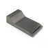 Gun Metal Grey Square Stainless Steel Bathtub Flat Spout Waterfall Filler Outlet