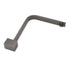 Gun Metal Square Bathroom Swivel Spout Gooseneck Arm Bathtub Filler Tap Outlet