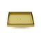 Brushed Gold Large 200mm Tile Insert Floor Drain Shower Grate 50mm Waste Outet