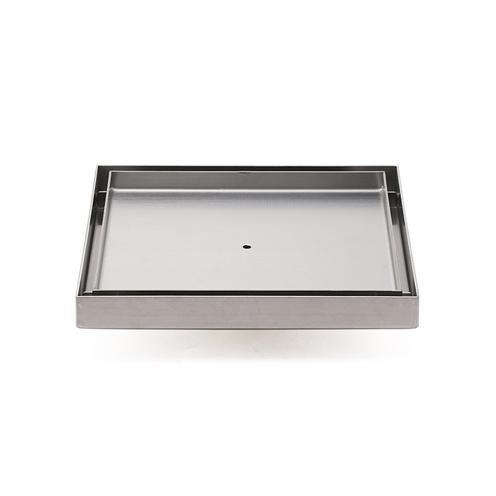 Bathroom 200x200mm Big Square Tile Insert Floor Drain Shower Grate 50mm Waste