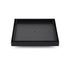 Watermark Matt Black Large 200mm Tile Insert Floor Drain Shower Grate 80mm Waste