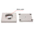 Square 150x150mm Tile Insert Floor Drain 80mm Waste Stainless Steel Shower Grate