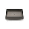 Bathroom Gun Metal 150mm Tile Insert Floor Drain Shower Grate 80mm Waste Outlet