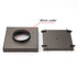 Bathroom Gun Metal 150mm Tile Insert Floor Drain Shower Grate 80mm Waste Outlet