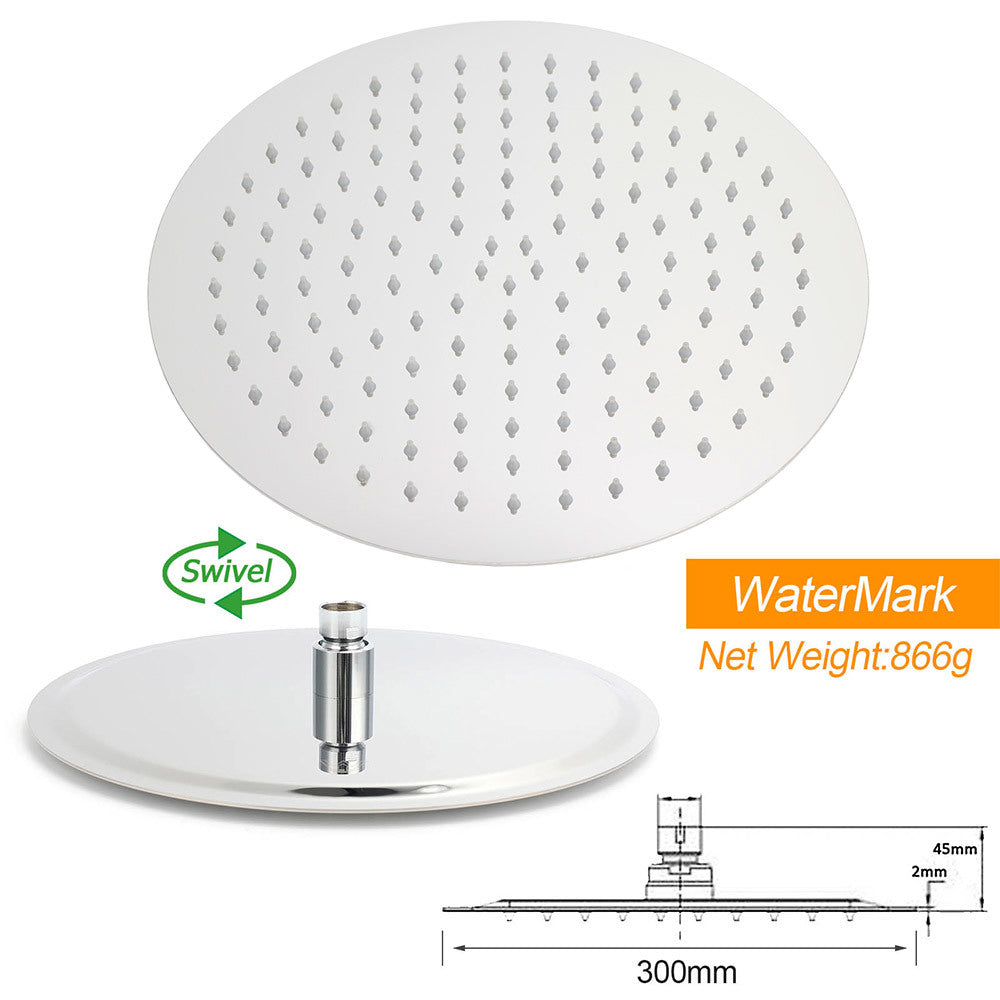 WELS Chrome Round Large 12