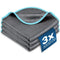 400GSM Microfiber Carbon Magic Cloth Cleaning Towel Washable Non Trace Absorbent Polishing Towel