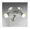 LED Spotlight, IP44, 3x GU10.3 Tilt Spotlights Warm Light Ceiling Light Bathroom Lamp Tilt and Tilt Spotlight